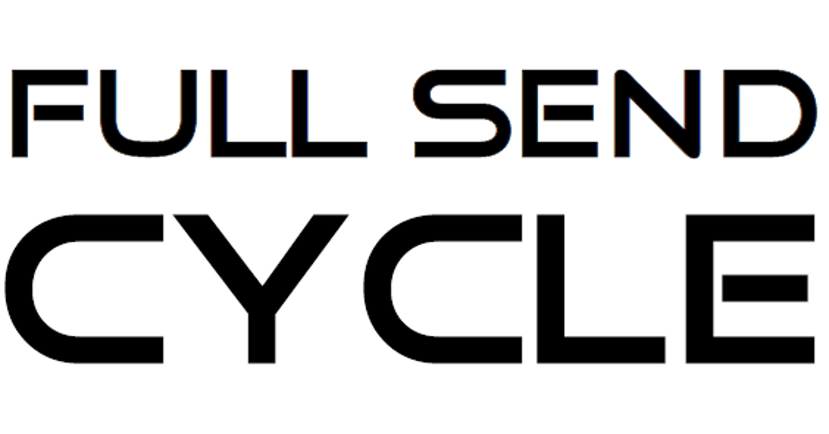 Full Send Running Logo Full Send Cycle - Bikebox Alan